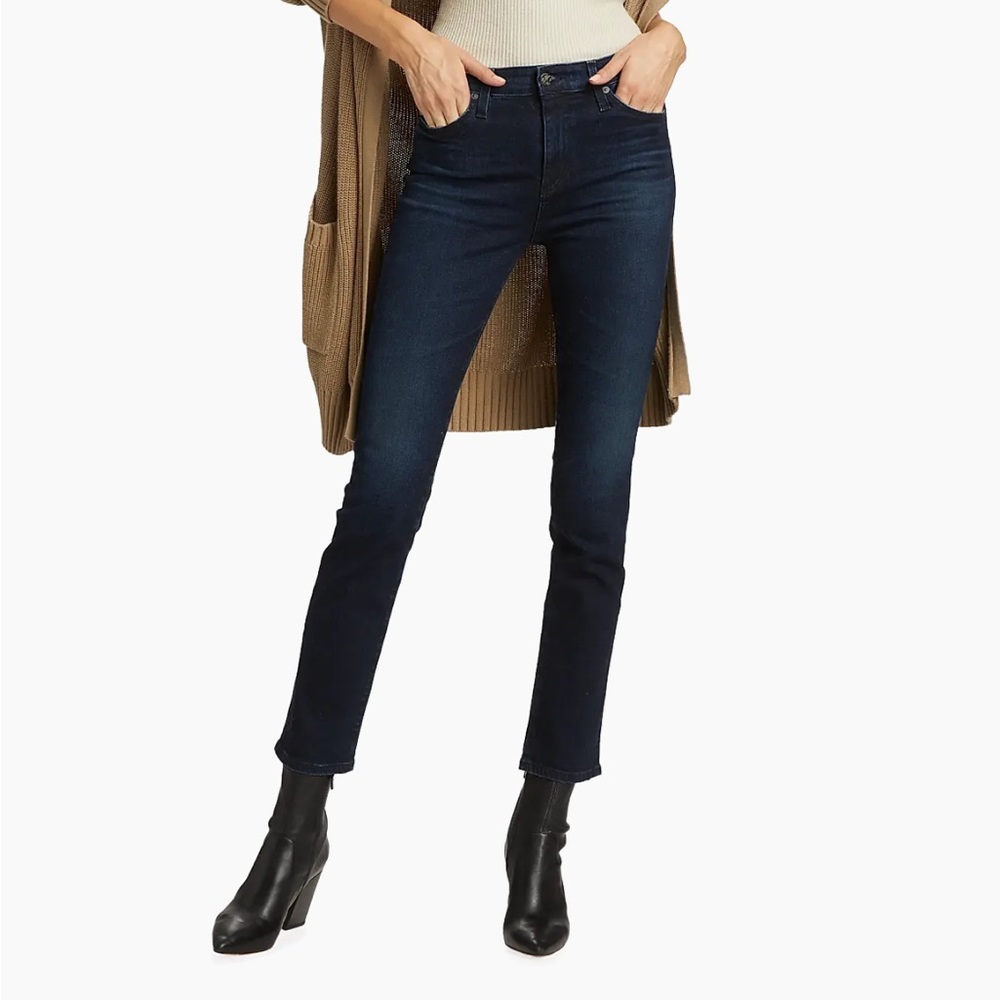 AG Adriano Goldschmied Dark Indigo Skinny Jeans
